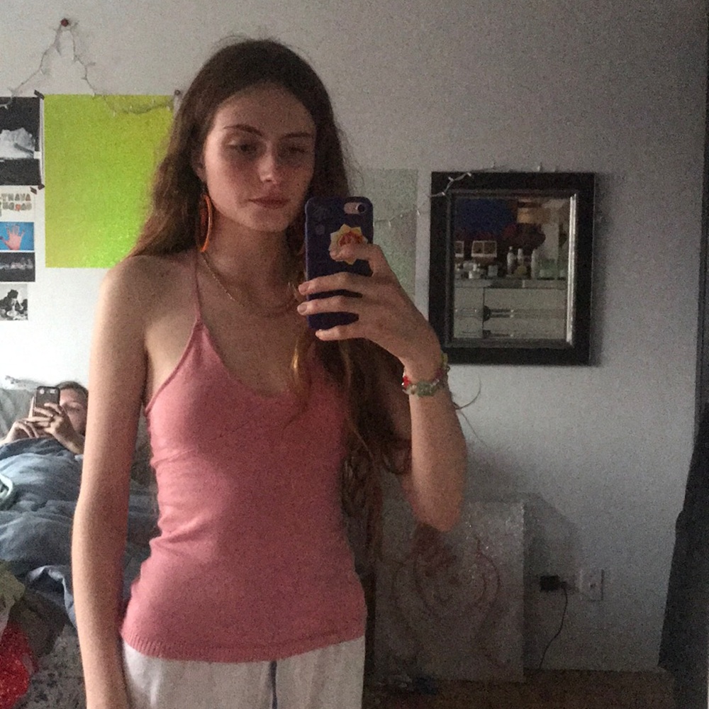 Peach tank top